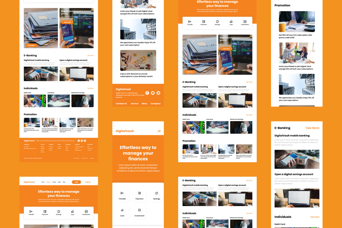 DigitalVault - Banking Landing Page2, a Landing Page Template by twinstd (Photo 5 of 5)