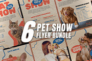 6 Pet Show Flyer Bundle - Photoshop, a Flyer Template by Azruca (Thumbnail 2 of 4)
