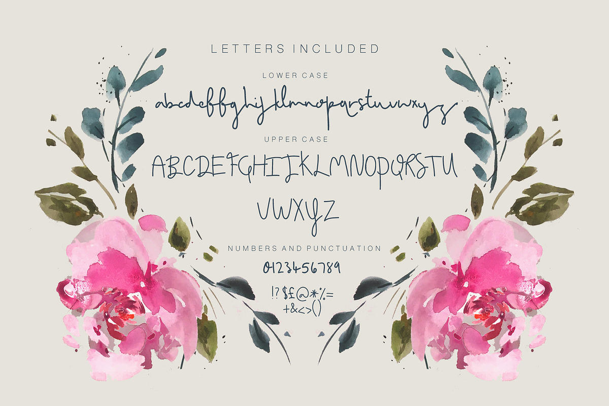 Perfect Imperfections, a Script Font by Sammy's Illustration (Photo 10 of 10)
