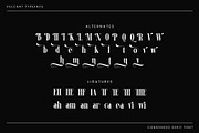Vulcant Condensed Serif Font, a Serif Font by Idea Studio (Thumbnail 10 of 10)