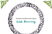 Irish Dancing Watercolor Graphics, an Illustration by LittleAcornGraphics (Thumbnail 6 of 9)