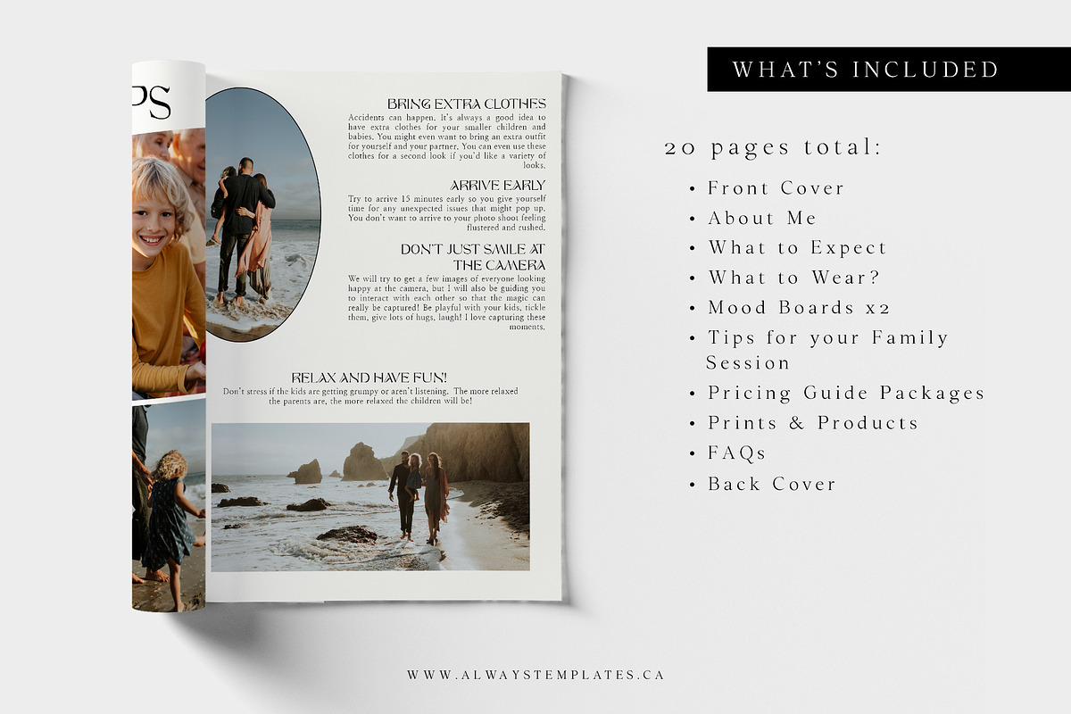 Family Photography Magazine MG004, a Magazine Template by Always Templates (Photo 5 of 8)