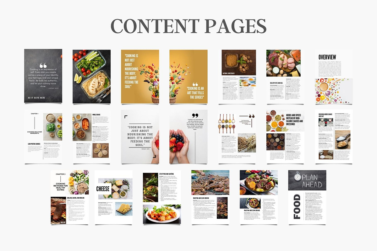 Canva Healthy Cookie E-Book Template, a Templates & Theme by Raytas Studio (Photo 4 of 12)