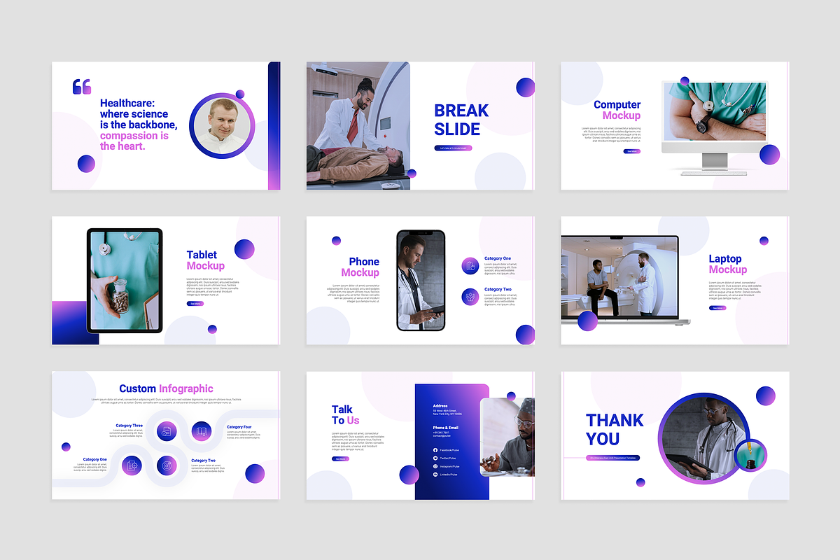 Intensive Care Unit PowerPoint, a Presentation Template by Flat Icons (Photo 2 of 4)