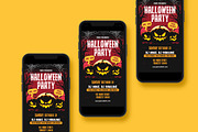Halloween Party Flyer, a Flyer Template by Creativestoree (Thumbnail 3 of 5)