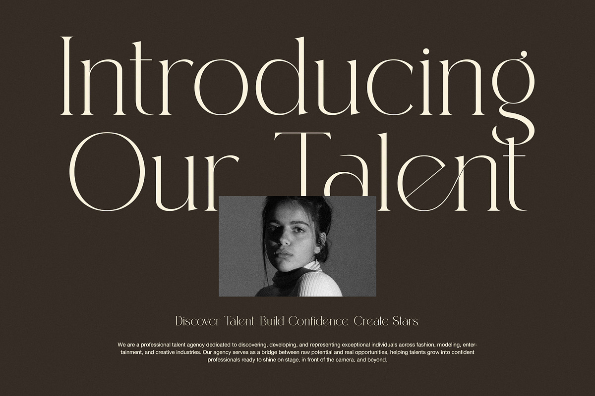 Roman Elegant Ligature Serif Font, a Serif Font by Graphicxell (Photo 3 of 8)