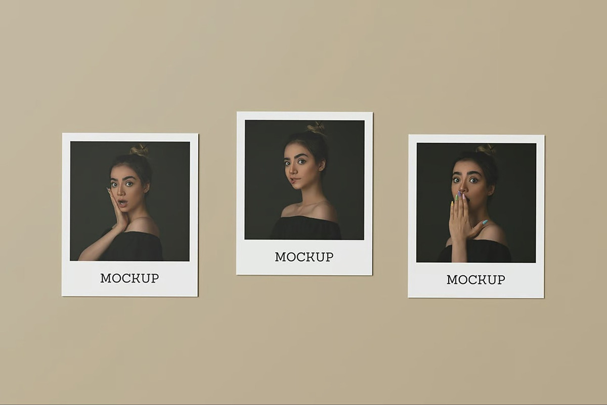 Polaroid Photo Mockup, an Advertising Mockup by Hubzway (Photo 7 of 7)