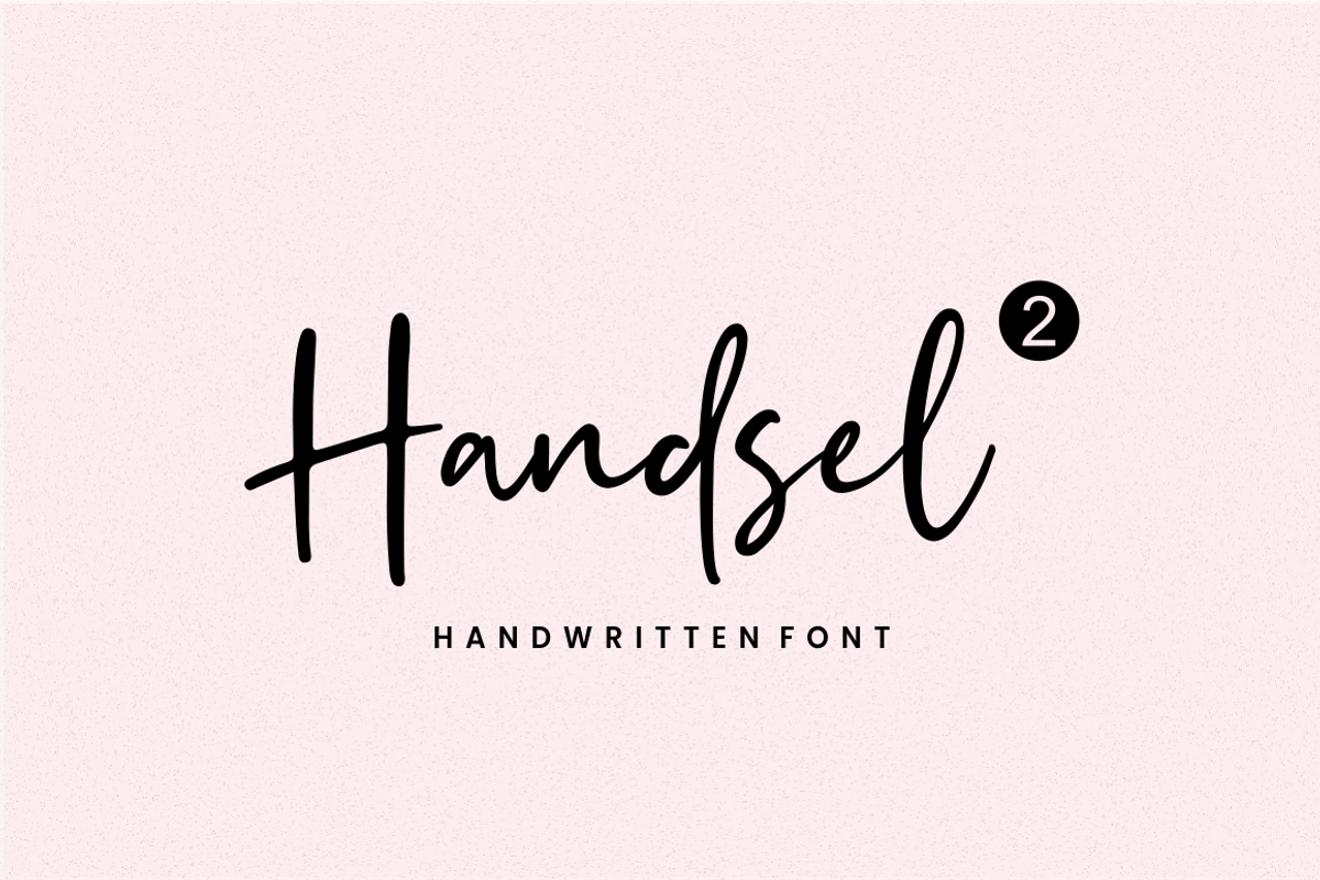 Handsel - Handwritten Font preview 3