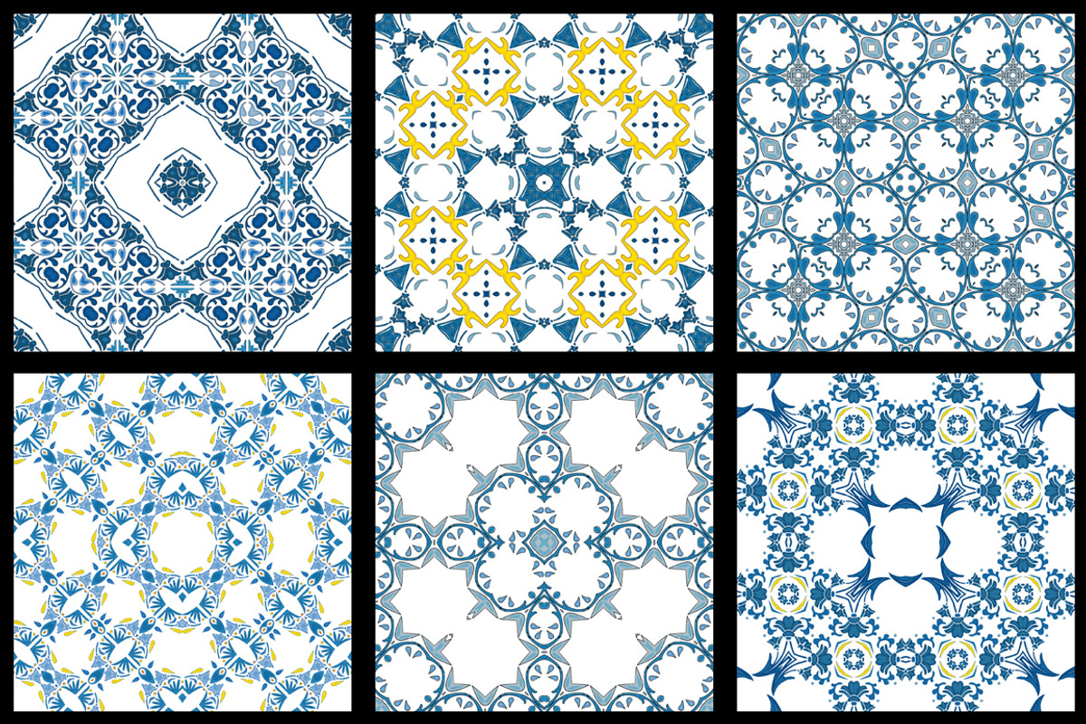 Set 72 - 6 Seamless Patterns, a Pattern Graphic by Little Bird (Photo 5 of 6)