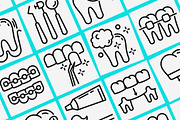 Dentist  | 16 Thin Line Icons Set, an Outline Icon by Alex Blogoodf (Thumbnail 9 of 15)