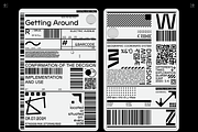 BARCODE LABEL SET, a Finance Illustration by NoSpoon Design (Thumbnail 6 of 6)