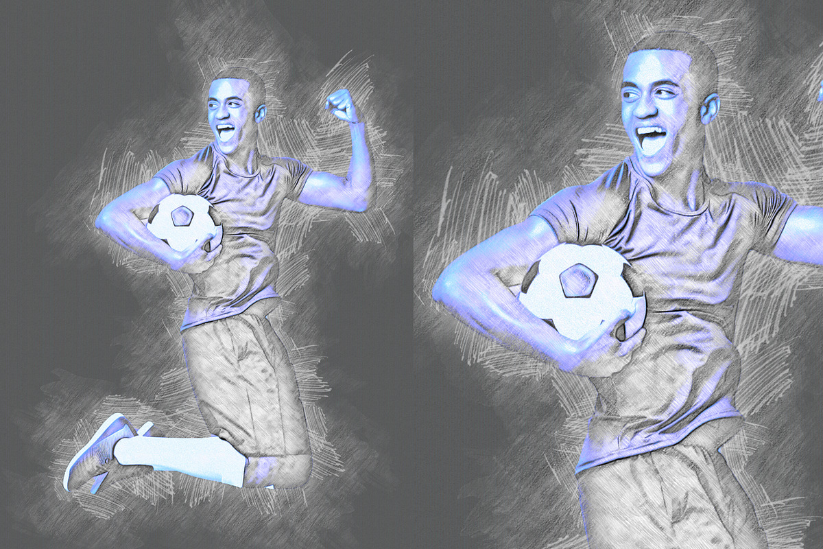Incredible Glow Sketching Effects, an Action Add-On by MRI STUDIO (Photo 14 of 20)
