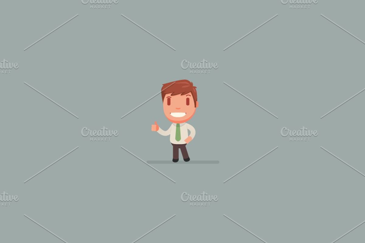 Character poses set 6, a Person Illustration by Beatriz Gascón (Photo 3 of 4)