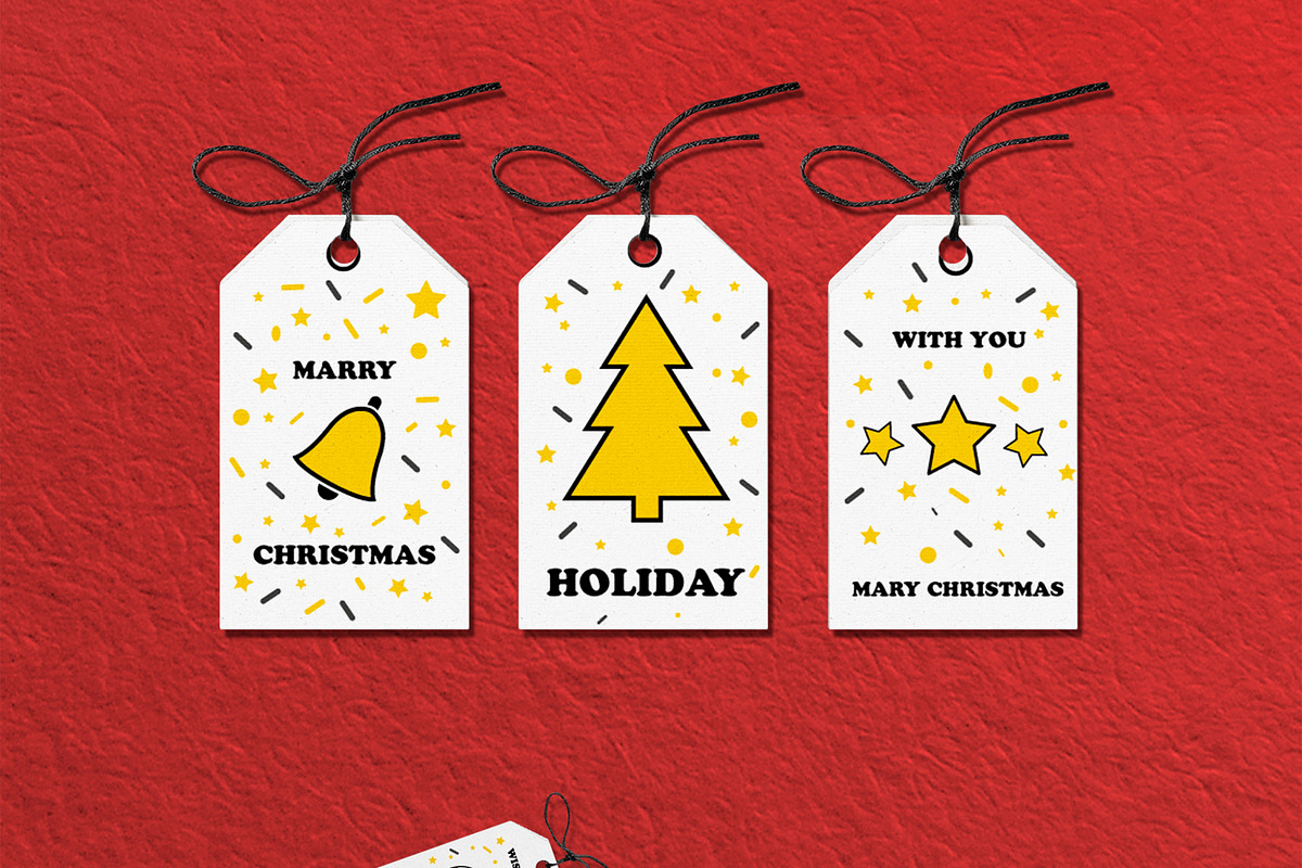 Printable Christmas Gift Labels, a Stationery Template by ContestDesign (Photo 3 of 3)