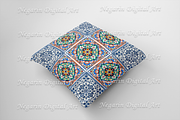 Portuguese Azulejo Pattern Tile V3, a Pattern Graphic by Negarin Digital Art (Thumbnail 7 of 8)