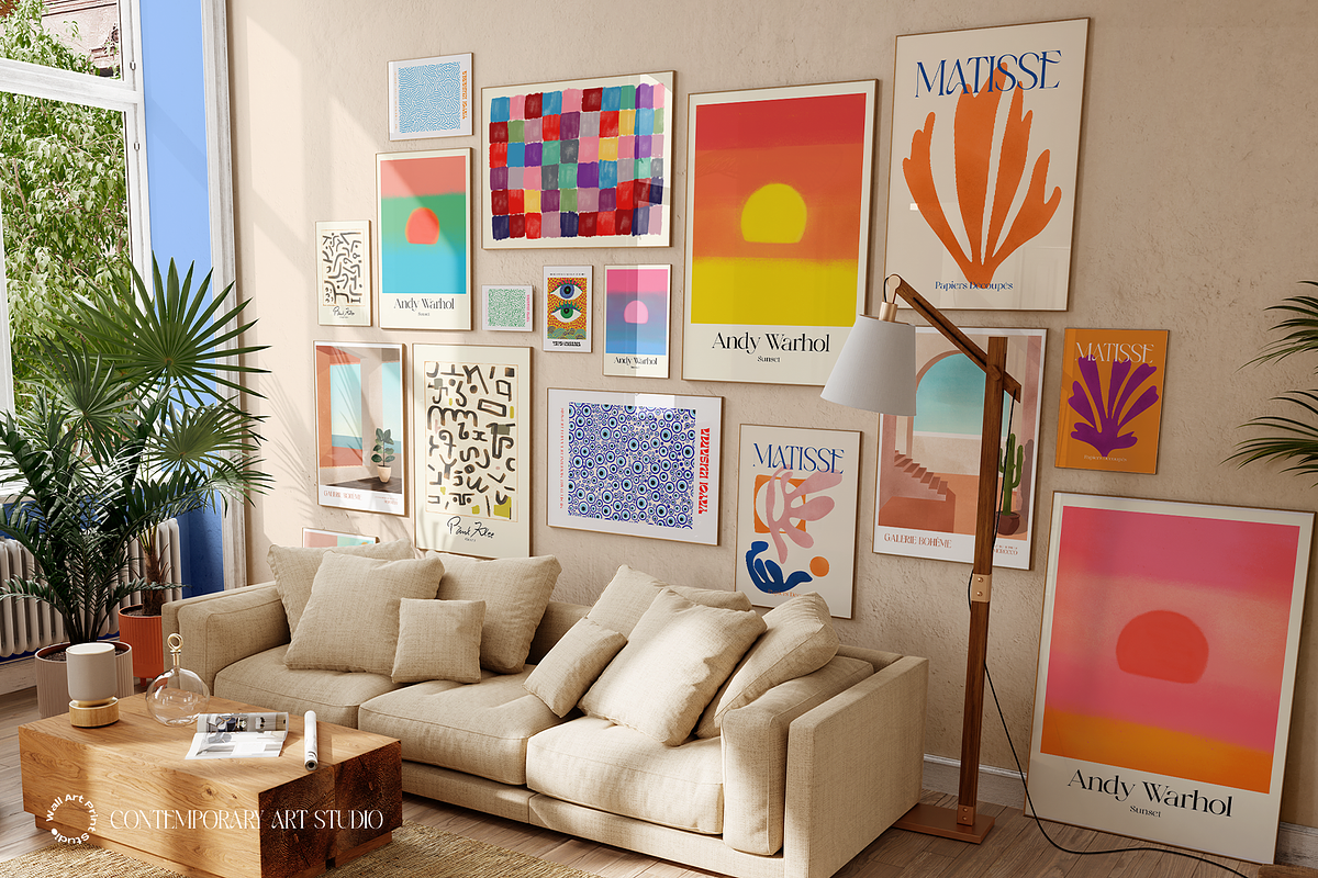 Contemporary Art 1, a Graphic by Wall Art Print Studio (Photo 2 of 19)