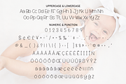 Hello Baby | Script Font, a Script Font by Scratchones (Thumbnail 7 of 8)