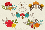 Woodland Animals Design Kit, an Animal Illustration by PixelPaperPrints (Thumbnail 5 of 9)