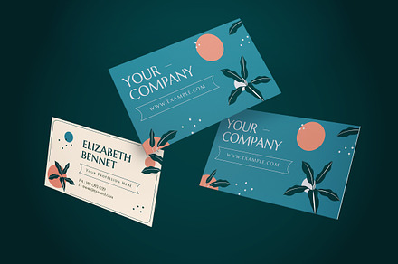 Beauty Business Card, a Business Card Template by graphicook