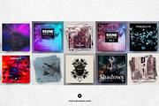 Abstract Album Cover Artworks Bundle, a Social Media Template by pixelsao (Thumbnail 6 of 6)