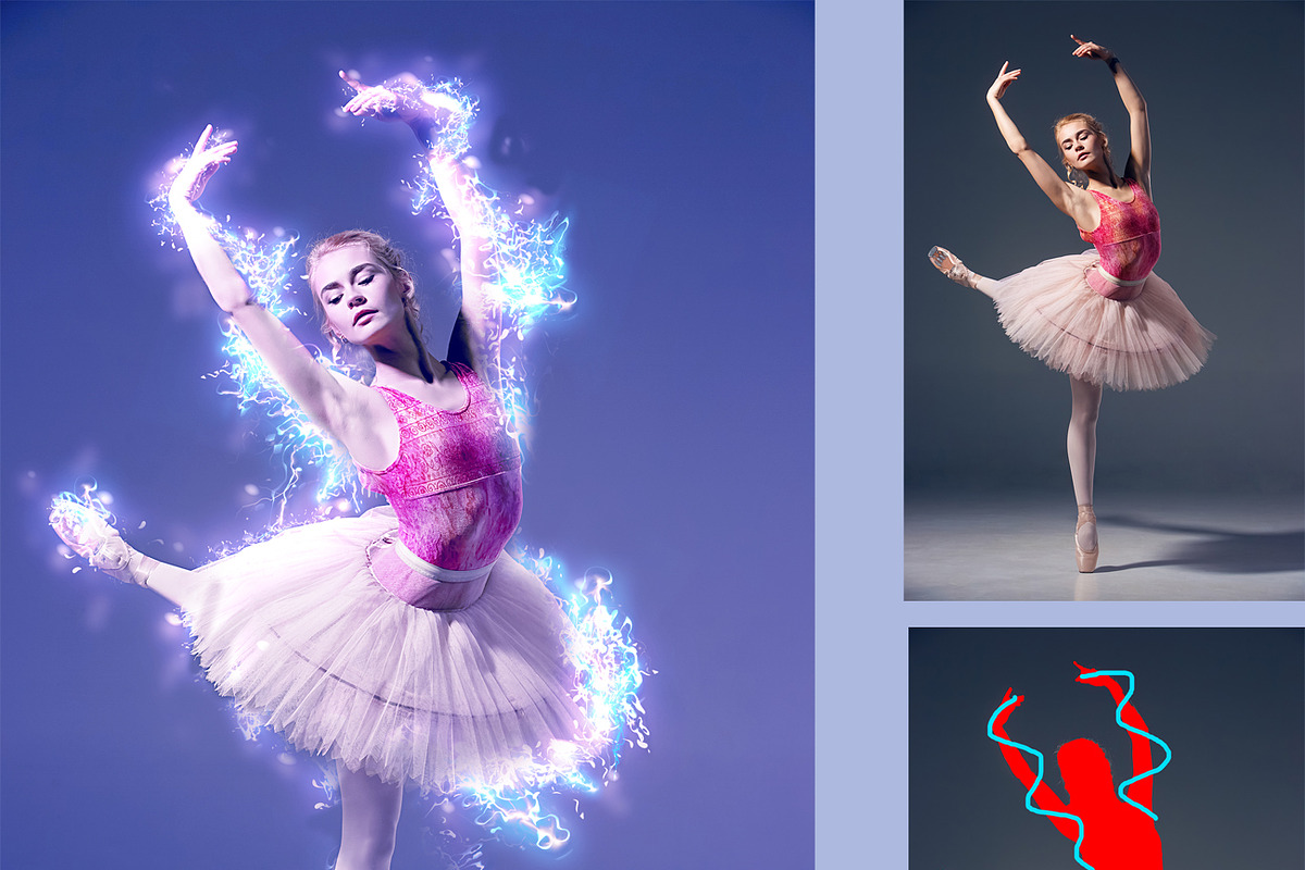 Electricity Photo Effect PS Action, an Action Add-On by MRI STUDIO (Photo 3 of 14)