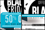 Black Friday Sales Flyer, a Flyer Template by GraphicDiamonds (Thumbnail 3 of 5)