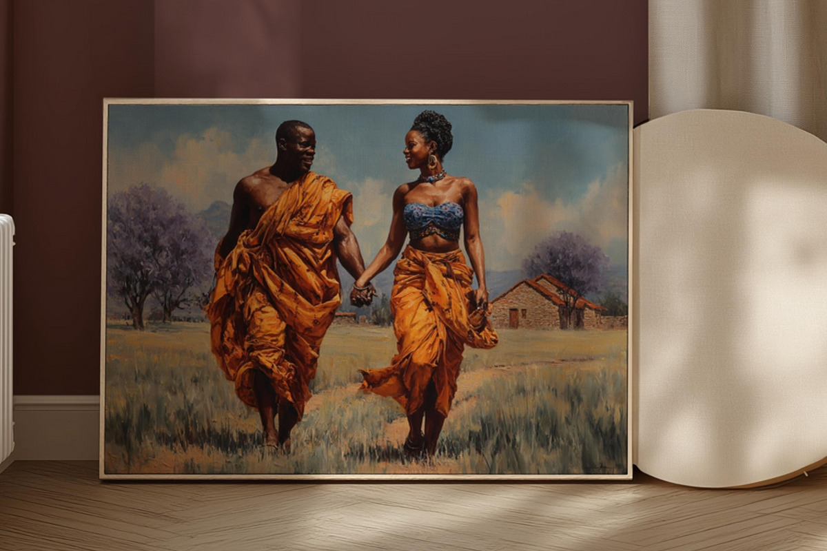 Spring in Africa Wall Art Set, a Decorative Illustration by PrintablesByFranklyn (Photo 14 of 16)