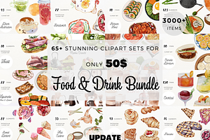 50% OFF | FOOD BUNDLE: 65 in 1
