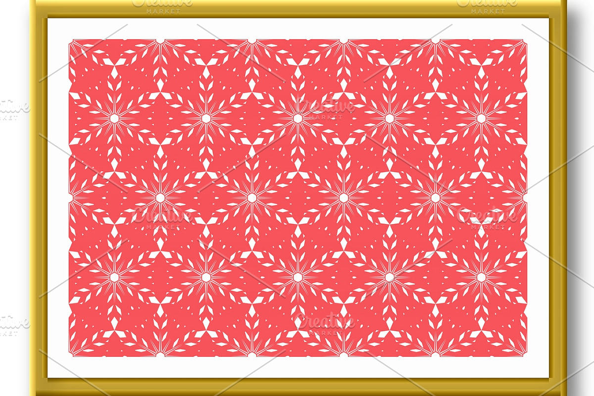 Abstract geometric pattern with, a Decorative Illustration by RODINA (Photo 2 of 3)