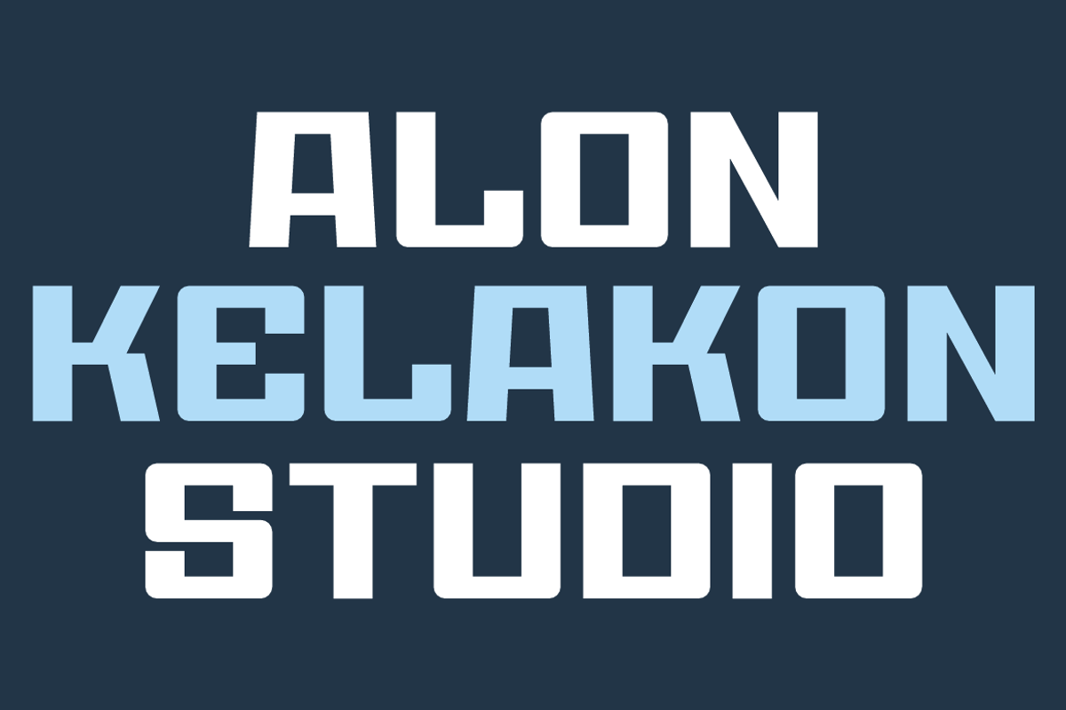 Kosher Ranbow, a Sans Serif Font by alon kelakon (Photo 4 of 6)