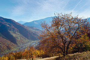 Autumn Carpathian mountain, Rakhiv, Ukraine, a Nature Photo by YuriyB