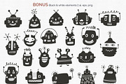 Robots, a Graphic by Oksana Stepova (Thumbnail 8 of 9)