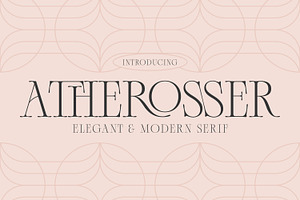 Atherosser - Classic Serif