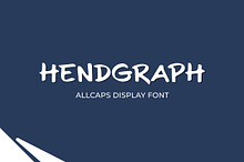 Hendgraph - Unique Display Font