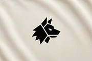 Wolf Head Vector Silhouette, an Animal Illustration by Vectorium Studio (Thumbnail 3 of 4)