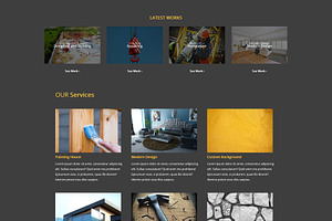 InBuild - One Page HTML Template