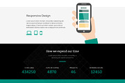 Web PSD Template, a Websites & App Template by W3D Design (Thumbnail 3 of 5)