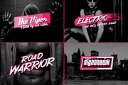 The 80's Action Badges, an Object Graphic by Tugcu Design Co. (Thumbnail 4 of 5)