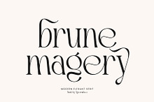 Brune Magery | Modern Elegant Serif