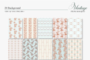 Vintage Peony Bouquet, a Pattern Graphic by Collection by VY (Thumbnail 3 of 9)