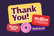 Wellfon - Modern Retro Serif Font, a Serif Font by Pekotype (Thumbnail 11 of 11)
