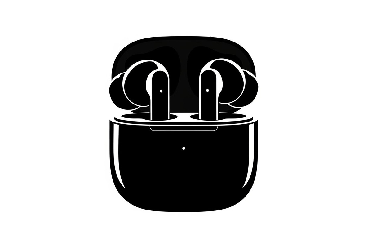50 Wireless Earbuds Silhouette Icon, an Illustration by abu67222 (Photo 40 of 51)