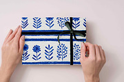 Cottagecore farmhouse Blue Patterns, a Pattern Graphic by Pattern Whimsy (Thumbnail 2 of 8)