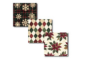 Cozy Christmas Digital Paper, a Pattern Graphic by SinaCreation (Thumbnail 4 of 5)