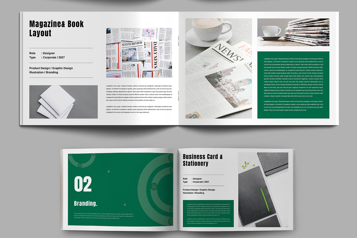 Graphic Design Portfolio Template, a Brochure Template by ContestDesign (Photo 6 of 6)