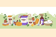 Eco-friendly cleaning products set, an Object Illustration by Good Studio (Thumbnail 7 of 10)