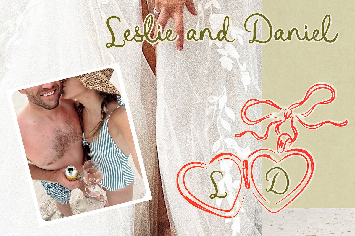 Mrs.Butler //  Quirky Wedding Font, a Handwritten Font by PeachCreme (Photo 9 of 11)
