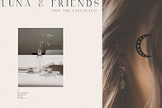 Lunaria - Handmade Serif Font, a Serif Font by Laras Wonderland (Thumbnail 3 of 11)