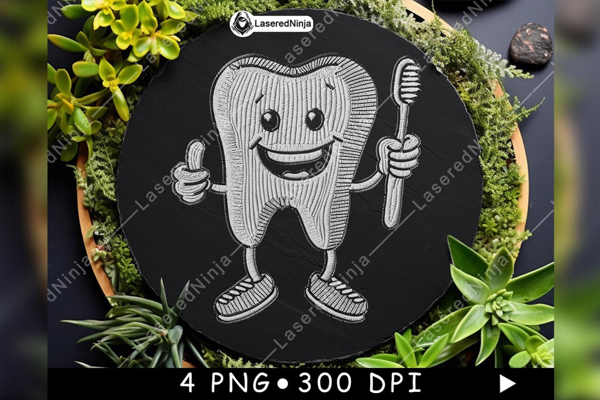 Cartoon Tooth Thumbs Up Oral Bone, a Background Graphic by LaseredNinja (Photo 7 of 7)