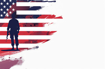 Memorial Day concept for American Fl, a Background Photo by Pixeness